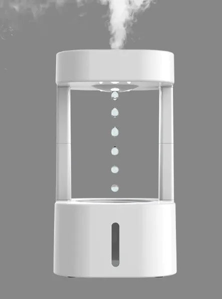 Anti-Gravity Water Drop Humidifier — Relaxing Mist & Air Purifier