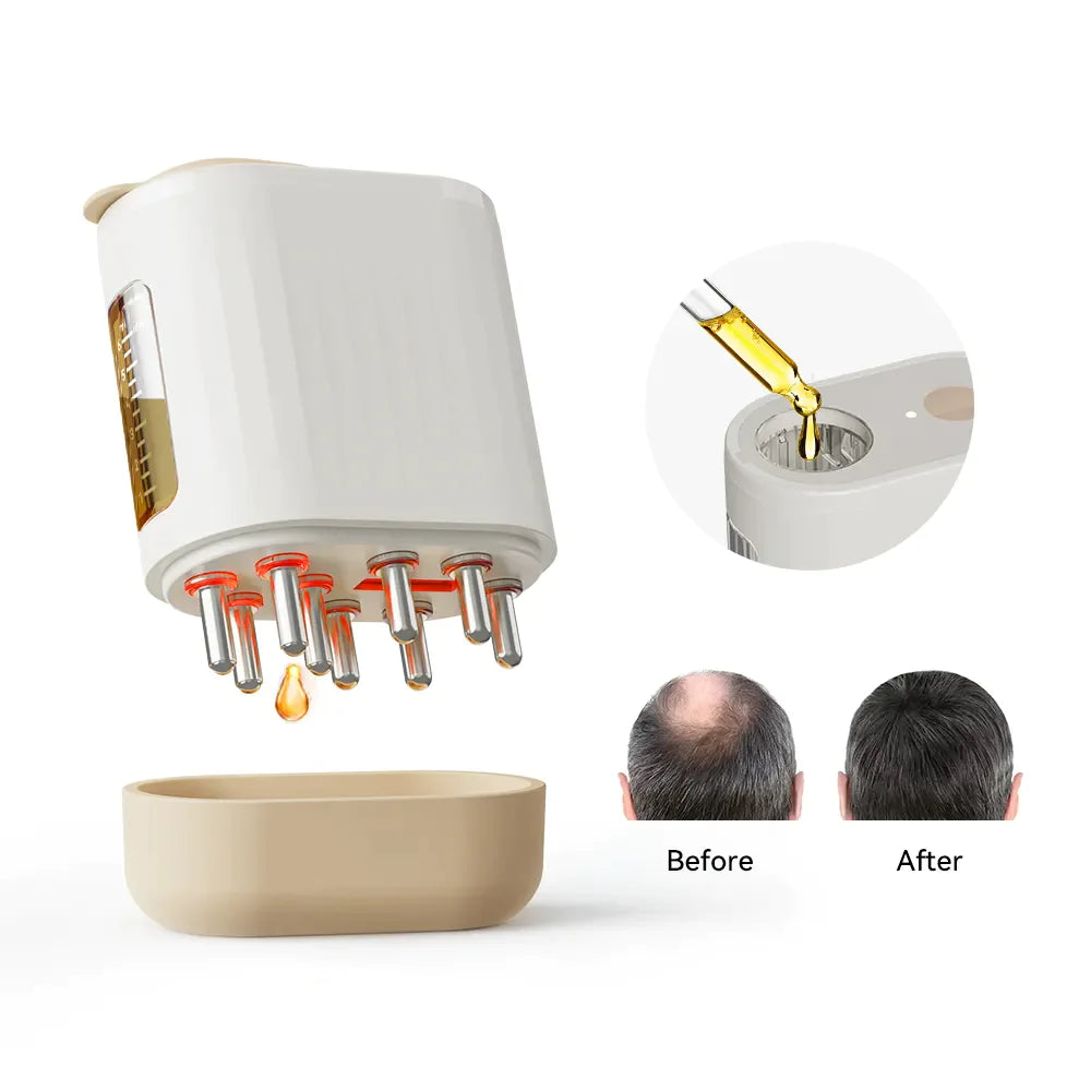Electric Scalp Oil Applicator – Deep Root Hair Growth & Nourishment Tool