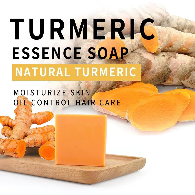 ExcelGlow™️Turmeric Essential Oil Soap -  A Smooth Glow that Lasts