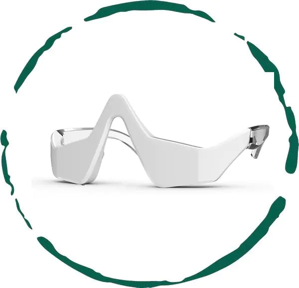 ExcelGlow Under-Eye Red Light Therapy Glasses