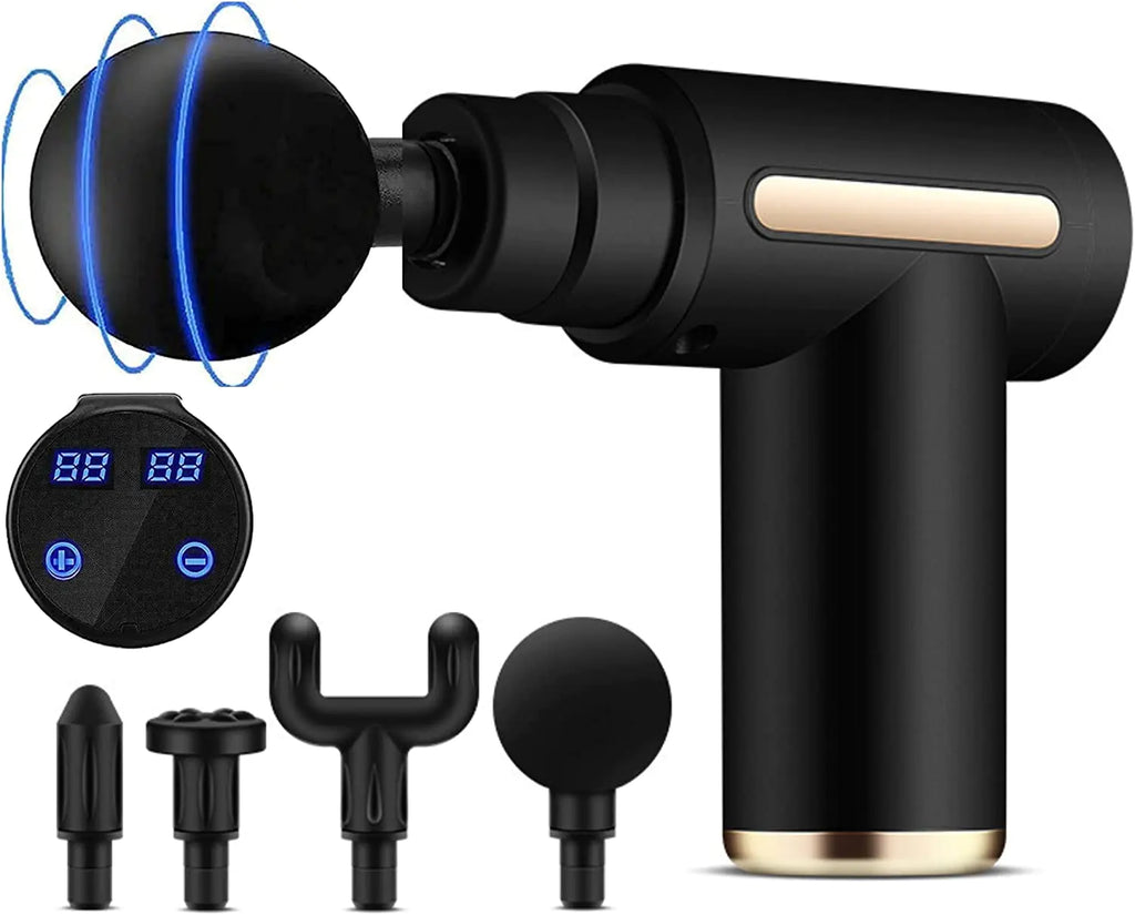 Deep Tissue Massage Gun – Muscle Recovery & Pain Relief Percussion Massager