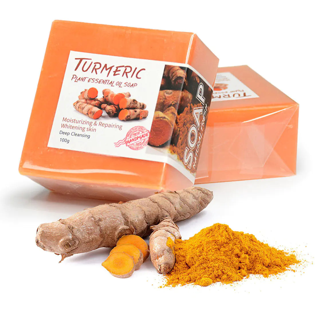ExcelGlow™️Turmeric Essential Oil Soap -  A Smooth Glow that Lasts