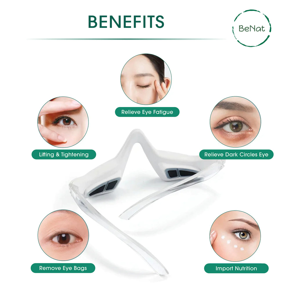 ExcelGlow Under-Eye Red Light Therapy Glasses